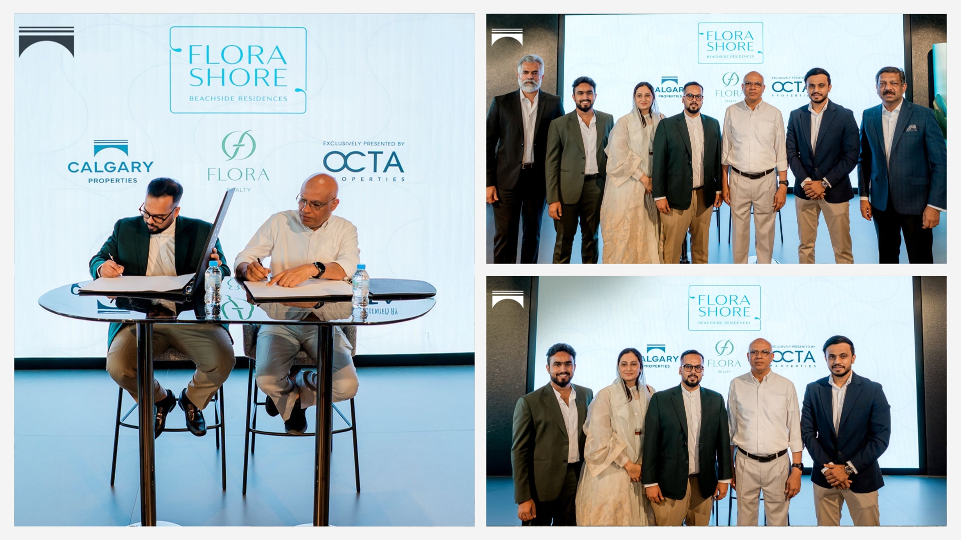 Calgary Properties and Flora Realty Sign Strategic Partnership for Flora Shore Beachside Residences on Dubai Islands