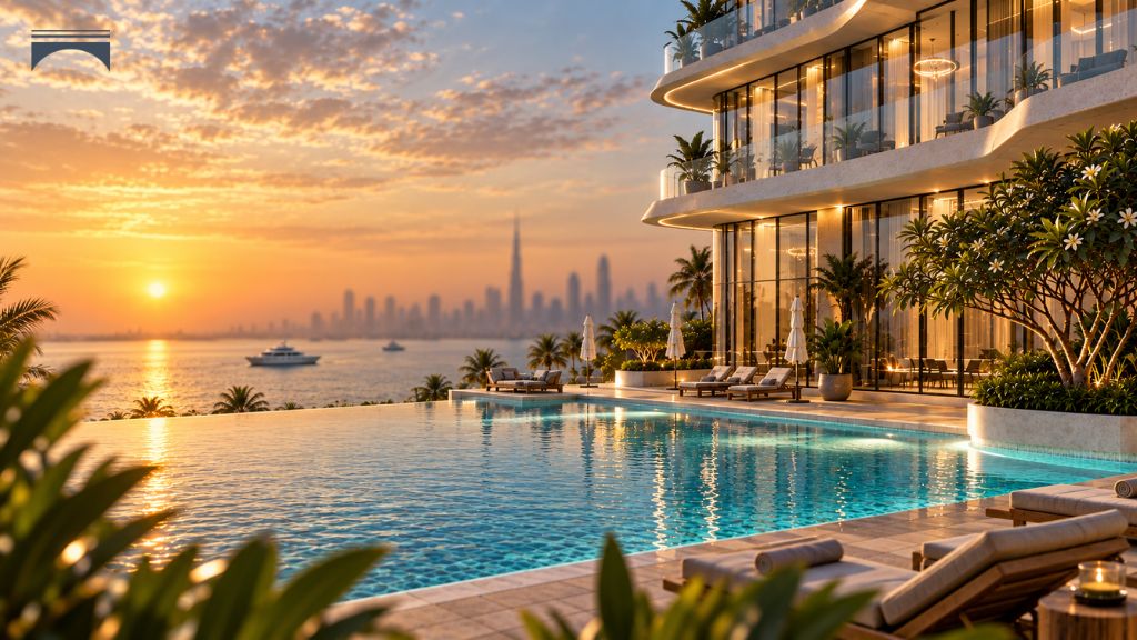 Dubai luxury rents 2026 waterfront investment